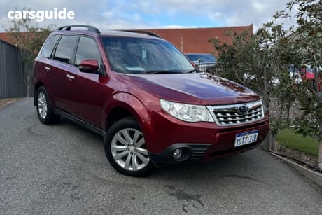Red 2011 Subaru Forester Wagon Xs