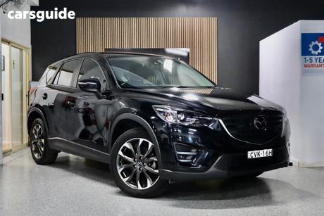 Black 2015 Mazda CX-5 Wagon Akera (4X4)