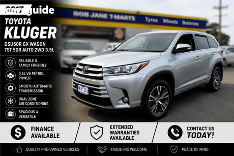 Silver 2017 Toyota Kluger Wagon Gx (4X2)