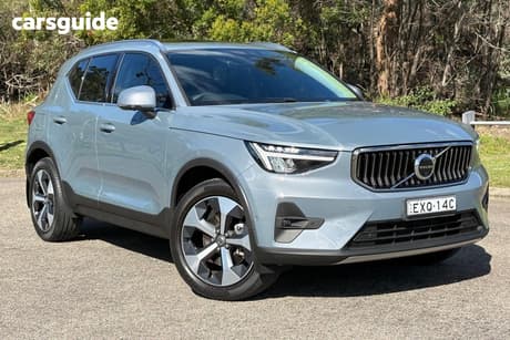 Grey 2022 Volvo XC40 Wagon Ultimate B4 Bright Mhev