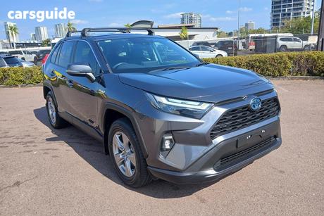 Grey 2023 Toyota RAV4 Wagon Gx (Awd) Hybrid