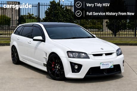 White 2008 HSV Clubsport SUV R8 TOURER E-SERIES MY08