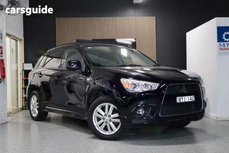 Black 2010 Mitsubishi ASX SUV ASPIRE (4WD) XA