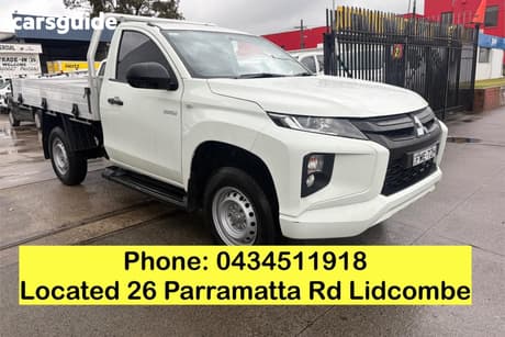 White 2023 Mitsubishi Triton Cab Chassis Glx (4X2)
