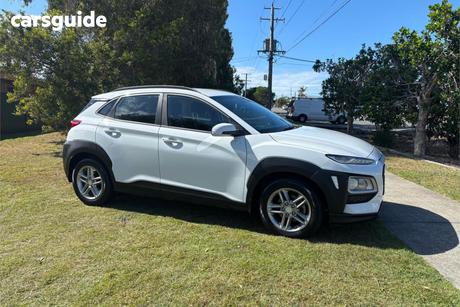 White 2017 Hyundai Kona Wagon Active
