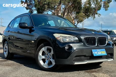 Black 2010 BMW X1 Wagon Sdrive 20D