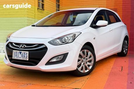 White 2014 Hyundai I30 Hatchback Active