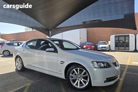 White 2012 Holden Calais Sedan