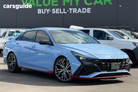Blue 2023 Hyundai I30 Sedan N Premium