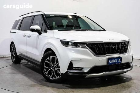White 2023 Kia Carnival Wagon Sli