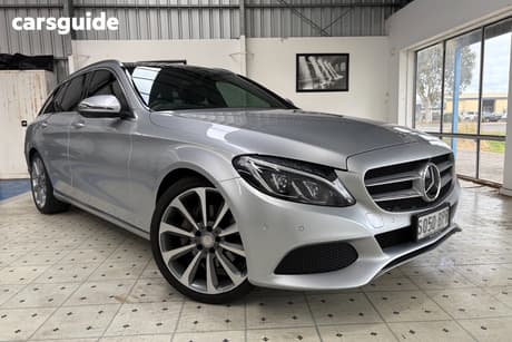 Silver 2016 Mercedes-Benz C250 Wagon