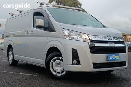 Silver 2021 Toyota HiAce Van Lwb Gl (Colours)