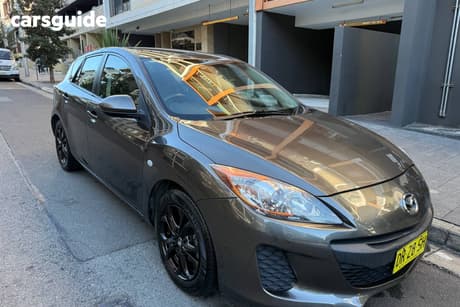 Grey 2012 Mazda 3 Hatchback Neo