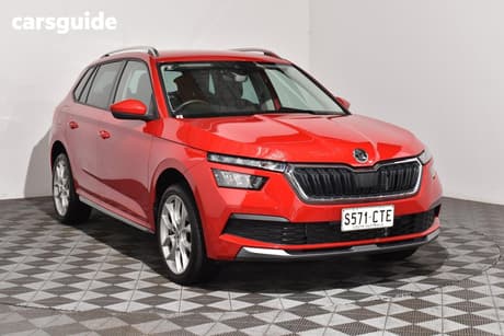 Red 2022 Skoda Kamiq Wagon Style 85Tsi