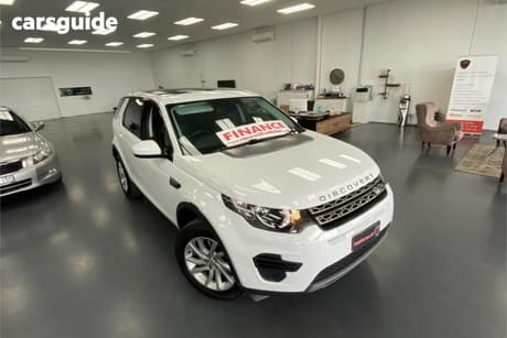 White 2017 Land Rover Discovery Sport Wagon Td4 180 Se 7 Seat