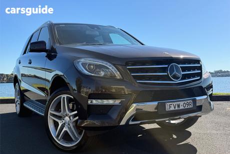 Brown 2012 Mercedes-Benz ML350 Wagon Cdi Bluetec (4X4)