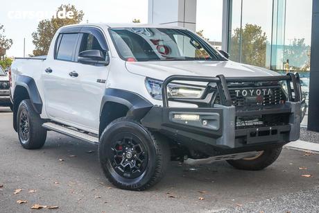 White 2023 Toyota Hilux Double Cab Pick Up Gr-Sport Two-Tone (4X4)