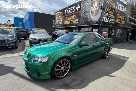 Green 2011 Holden Commodore Utility Sv6