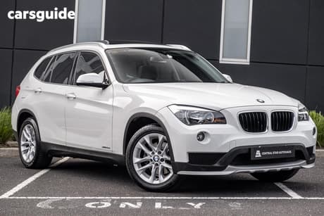 White 2014 BMW X1 Wagon Sdrive 18D