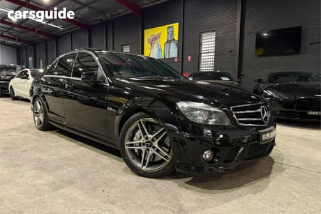 Black 2009 Mercedes-Benz C63 Sedan Amg