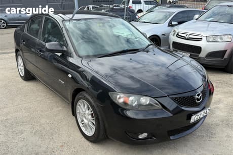 Black 2005 Mazda 3 Sedan Neo