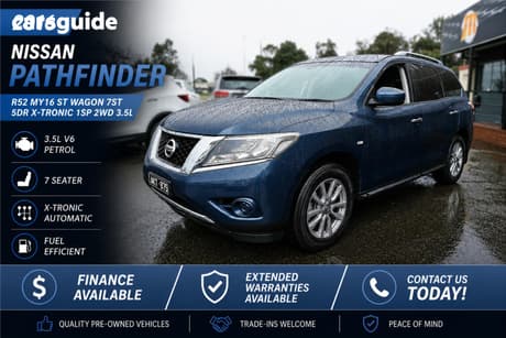 Blue 2016 Nissan Pathfinder Wagon St (4X2)