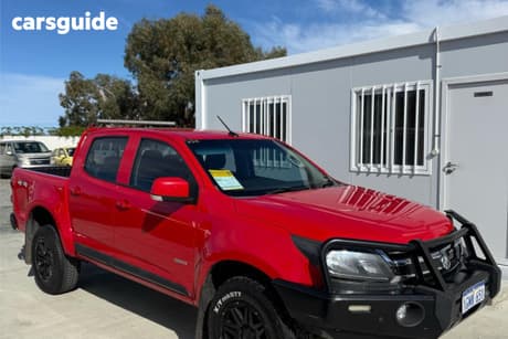 Red 2016 Holden Colorado Crew Cab Pickup Ls (4X4)