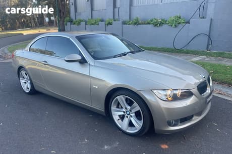 Gold 2008 BMW 335I Convertible 35I