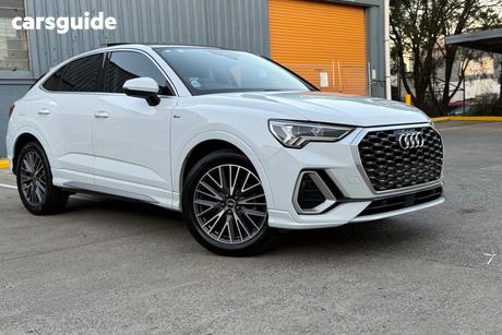 White 2021 Audi Q3 Sportback 35 Tfsi S Line