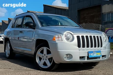 Silver 2007 Jeep Compass Wagon Limited