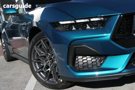 Blue 2026 Ford Mustang Fastback Gt 5.0 V8