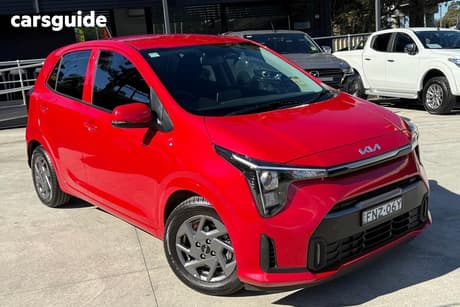 Red 2024 Kia Picanto Hatchback Sport (Pe2)