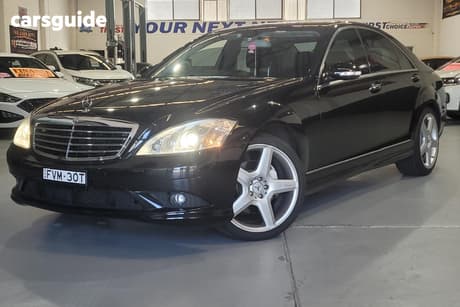 Black 2009 Mercedes-Benz S350 Sedan