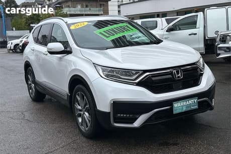 White 2022 Honda CR-V Wagon Vti Lx (Awd) 5 Seats