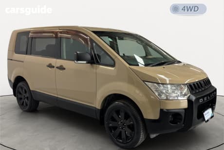 Beige 2007 Mitsubishi Delica OtherCar G NAVI PACKAGE 4WD