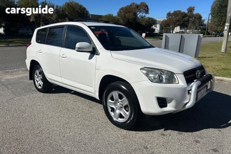 White 2008 Toyota RAV4 Wagon Cv (4X4)