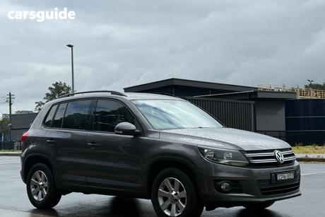 Grey 2013 Volkswagen Tiguan Wagon 132 Tsi Pacific