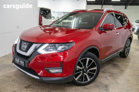 Red 2018 Nissan X-Trail Wagon Ti (4Wd)