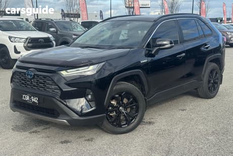 Black 2023 Toyota RAV4 Wagon Cruiser (Awd) Hybrid