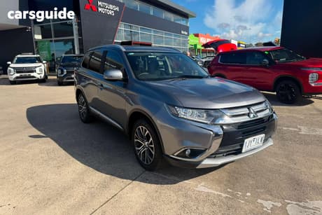 Grey 2017 Mitsubishi Outlander Wagon Ls (4X2)