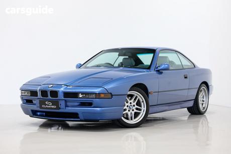 Blue 1999 BMW 8 Coupe 40CI E31