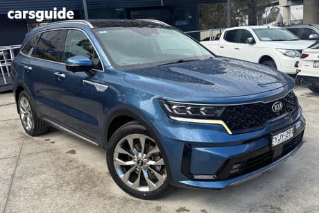 Blue 2020 Kia Sorento Wagon Gt-Line 7 Seat