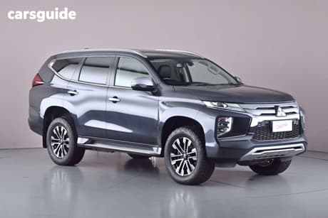 Grey 2020 Mitsubishi Pajero Sport Wagon Gls (4X4) 7 Seat