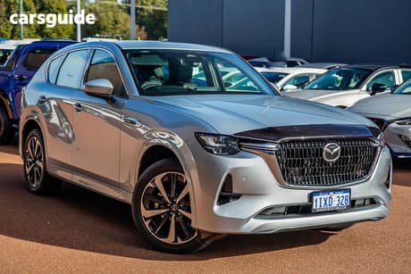 Silver 2025 Mazda CX-60 Wagon D50E Azami Hybrid