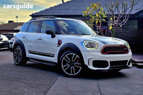 White 2018 Mini Countryman Wagon John Cooper Works All 4