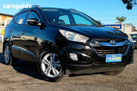Black 2012 Hyundai IX35 Wagon Elite (Fwd)