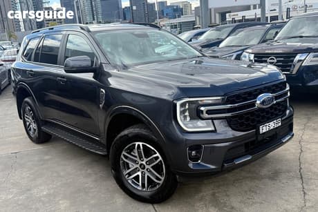 Grey 2025 Ford Everest Wagon Trend (4Wd)