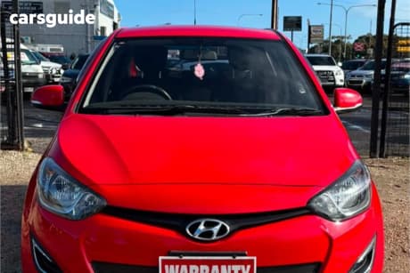 Red 2013 Hyundai I20 Hatchback Active