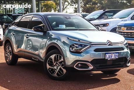 Blue 2022 Citroen C4 Wagon Shine 1.2 Thp 114