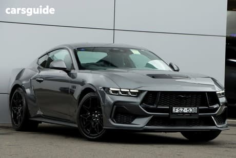 Grey 2025 Ford Mustang Fastback Gt 5.0 V8
